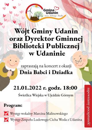 Koncert z okazji Dnia Babci i Dziadka w Ujeździe Górnym