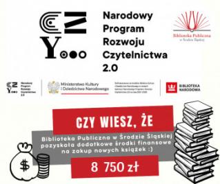 Średzka biblioteka zaprasza po nowości książkowe