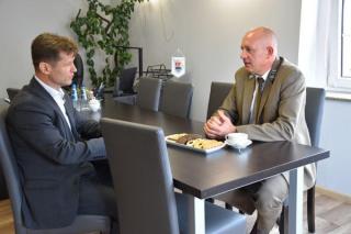 Wójt Gminy Malczyce spotkał się z Nadleśniczym Nadleśnictwa Miękinia. Co było tematem rozmowy?