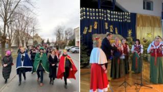 Pochód Trzech Króli oraz Przegląd Kolęd i Pastorałek w Udaninie