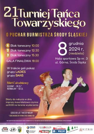 Zatańczą o Puchar Burmistrza Środy Śląskiej