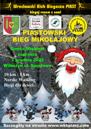 W Wilkszynie odbędzie się Bieg Mikołajowy. Zapisy już trwają!