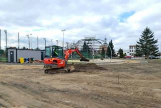 W Miękini trwa budowa nowoczesnego kompleksu sportowego!