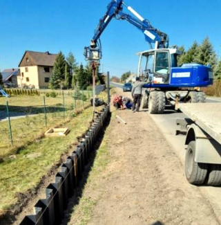 W Miękini ruszyła budowa dwóch przejść dla pieszych