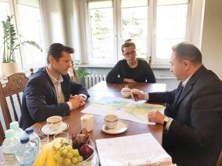 Rozmowy z wójtem Gminy Malczyce o przyszłości SM Stoczniowiec