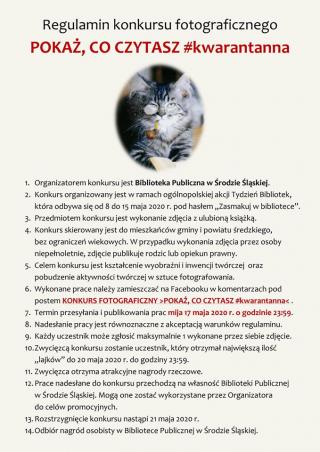 Pokaż, co czytasz #kwarantanna - konkurs