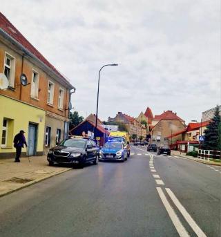 Potrącenie motorowerzysty w Środzie Śląskiej