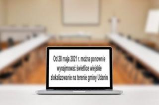 Informacja w sprawie wynajmu świetlic wiejskich na terenie gminy Udanin
