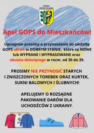 Apel średzkiego GOPS do mieszkańców!