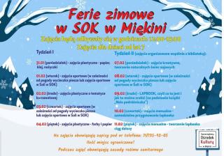 Ferie zimowe z miękińskim SOK-iem