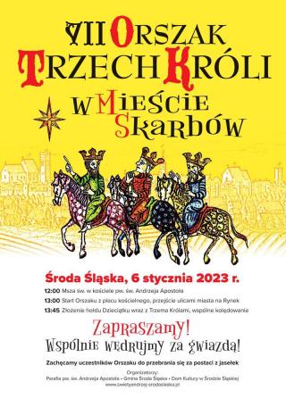 Po raz 7. ulicami Środy Śląskiej przejdzie Orszak Trzech Króli