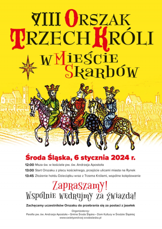 Spędźmy ten dzień razem na Orszaku Trzech Króli w Mieście Skarbów!