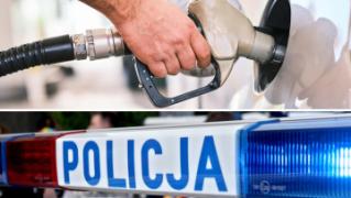 Zatankował, nie zapłacił i ukrył się… w rowie