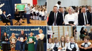 Uroczystość z okazji Dnia Edukacji Narodowej w szkole w Udaninie