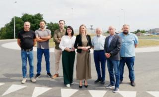 Środa Śląska z nową drogą – zakończono budowę ul. Jabłkowej i infrastruktury towarzyszącej