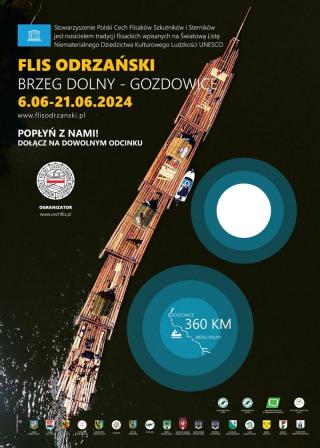Tratwa o długości 60 metrów jest już w Malczycach!