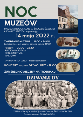 Zapraszamy na pełną atrakcji muzealną noc