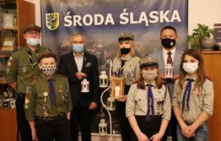 Betlejemskie Światło Pokoju w Środzie Śląskiej