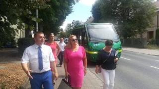 Przedstawiciele gminy Strzelin z wizytą w Środzie Śl.