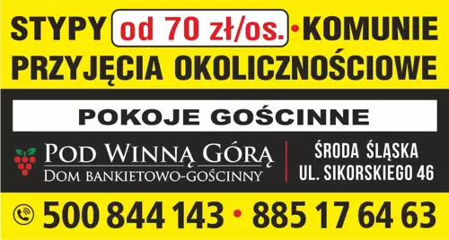 Pod Winną Górą, dom bankietowo-gościnny.