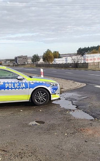 Policyjna akcja „Prędkość” na drogach powiatu średzkiego Fot. KPP w Środzie Śląskiej