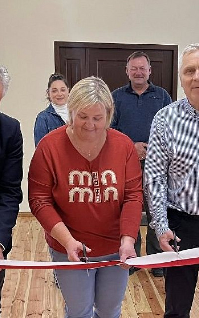 Gmina Kostomłoty otworzyła wyremontowane świetlice w Karczycach i Paździornie Fot. Gmina Kostomłoty