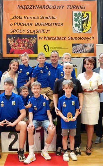VIII Międzynarodowy Turniej o Złotą Koronę w Warcabach Stupolowych pod honorowym patronatem Burmistrza Środy Śląskiej
