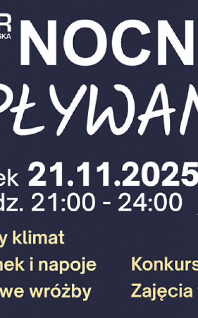 Nocne pływanie w Średzkim Parku Wodnym!