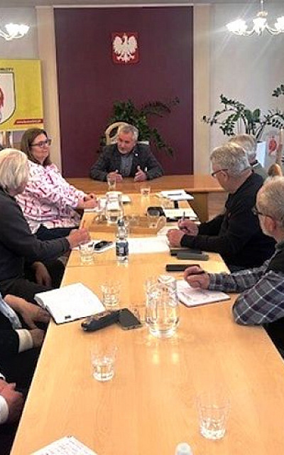 Spotkanie Rady Seniorów z Wójtem Gminy Kostomłoty Fot. Rada Seniorów Gminy Kostomłoty