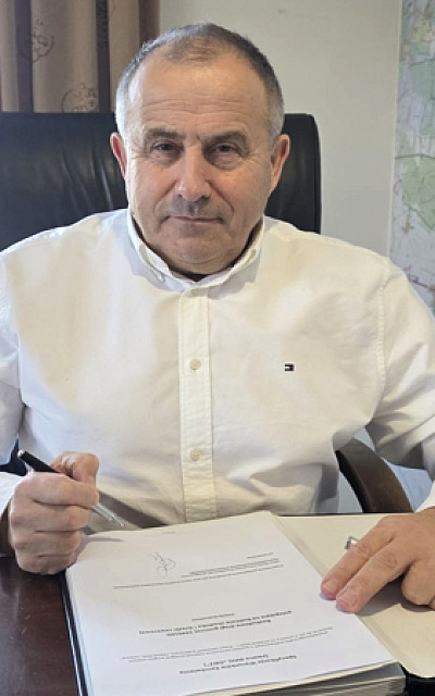 Burmistrz Jan Marian Grzegorczyn / fot. Gmina Miękinia