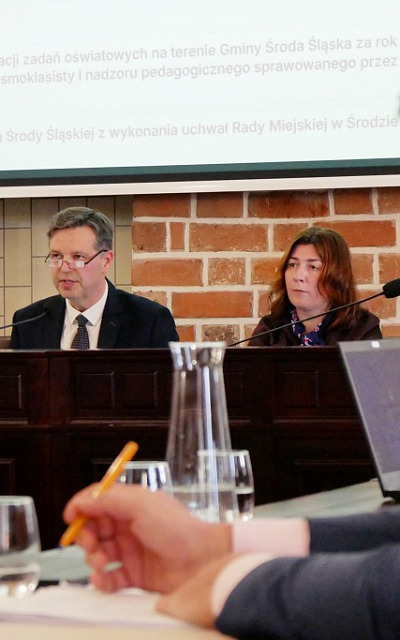 Październikowa sesja Rady Miejskiej w Środzie Śląskiej Fot. Gmina Środa Śląska