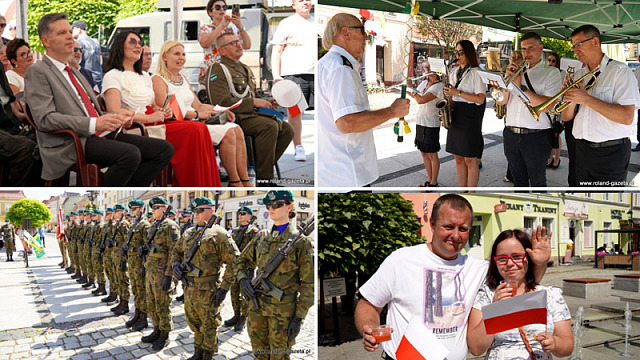 Uroczyste obchody Święta Wojska Polskiego w Środzie Śląskiej