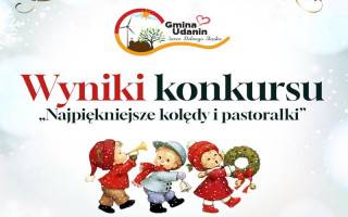Gmina Udanin ogłasza wyniki świątecznego konkursu wokalnego
