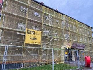 Front budynku – od strony ul. Strzeleckiej