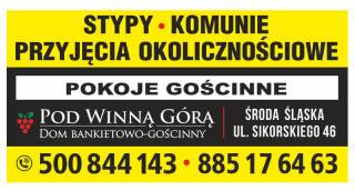 DOM „POD WINNĄ GÓRĄ” zaprasza!