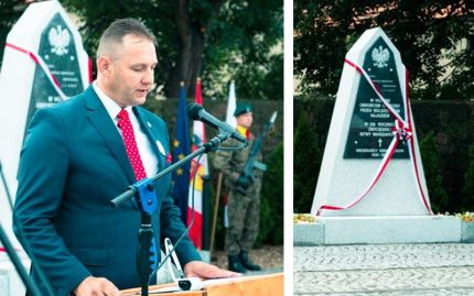 W hołdzie Obrońcom Ojczyzny. Uroczystość w Udaninie