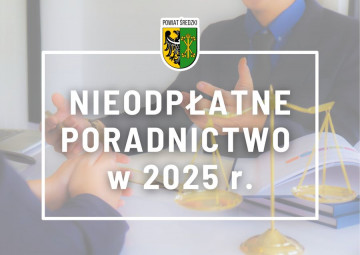 Nieodpłatne poradnictwo dla mieszkańców powiatu średzkiego