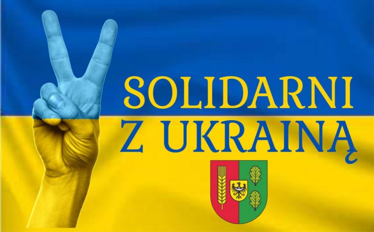 Gmina Miękinia solidarna z Ukrainą!