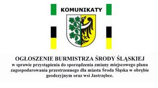 Ogłoszenie Burmistrza Środy Śląskiej