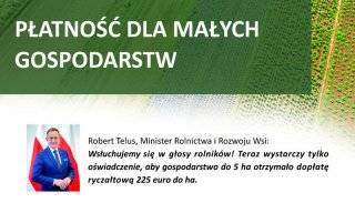 Płatność dla małych gospodarstw