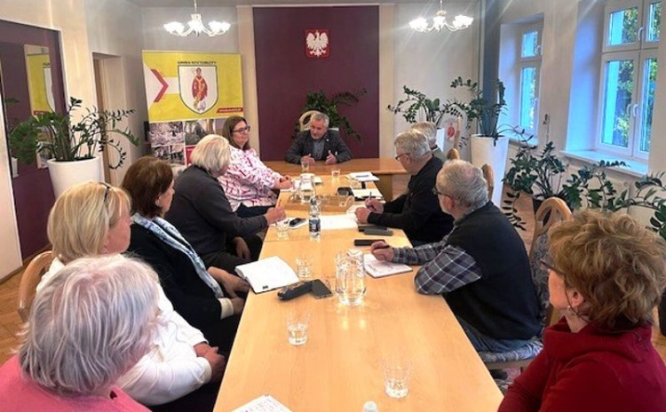 Spotkanie Rady Seniorów z Wójtem Gminy Kostomłoty