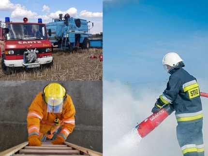 Pożary, gniazda os i szerszeni oraz fałszywy alarm (z raportu strażaków)
