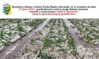 Informacja dla poszkodowanych rolników