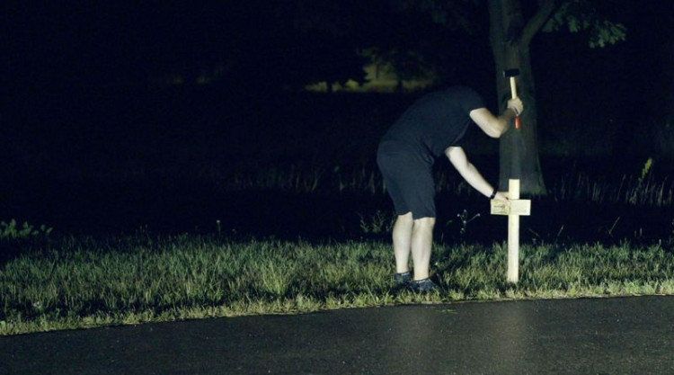 Nie daj sobie wbić krzyża! – Zatrzymaj się – Myśl – Żyj! / fot. Policja