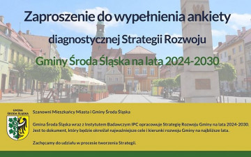 Szanowni Mieszkańcy Miasta i Gminy Środa Śląska