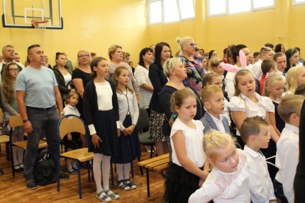 Rozpoczęcie roku szkolnego w szkołach gminy Udanin