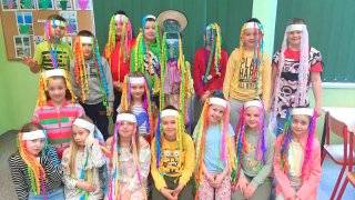 Wiosennie w szkole w Ciechowie