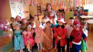 Przedszkolaki z Ciechowa i ich zabawa andrzejkowa