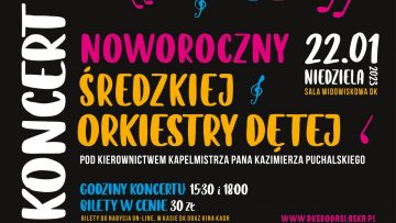 Noworoczny koncert Średzkiej Orkiestry Dętej