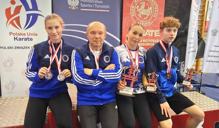 Sukces średzkich karateków! 6 medali w Lęborku